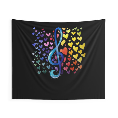Music Love Tapestry Wall Hanging