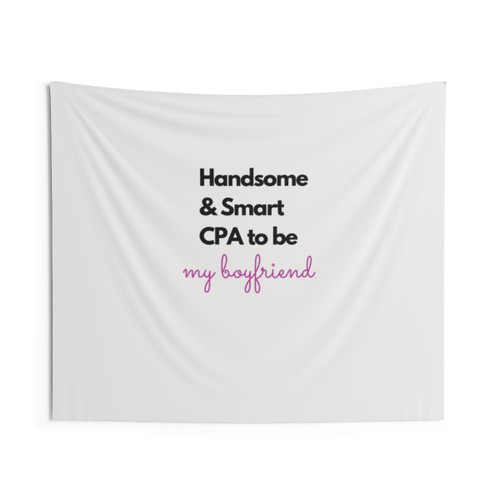 Stylish CPA to Be Tapestry Wall Decor