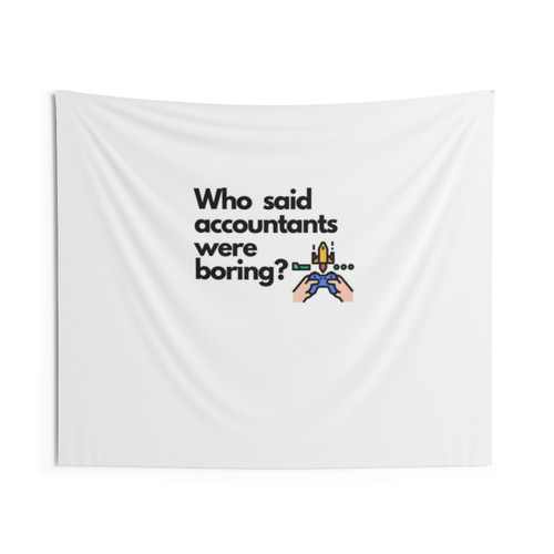 Accountant Tapestry - Celebrate the Exciting World of Bookkeeping
