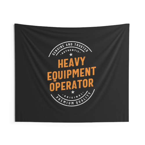 Heavy Equipment Operator Tapestry Wall Art