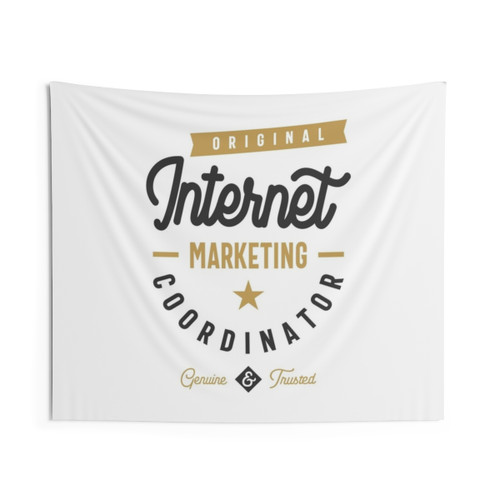 Internet Marketing Coordinator Tapestry Wall Hanging