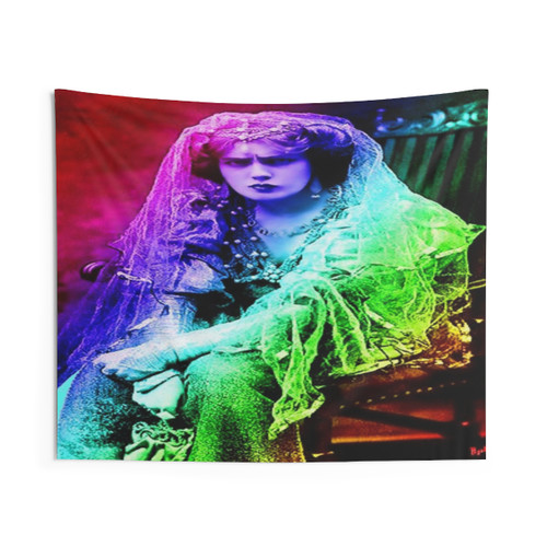 Vampire Themed Tapestry - Fantasy Home Decor