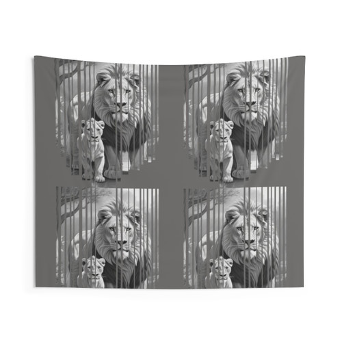 Jungle Animals Design Tapestry