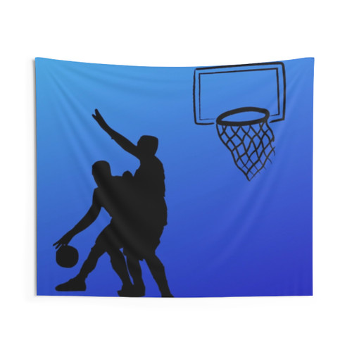 Basketball Themed Tapestry Wall Hanging