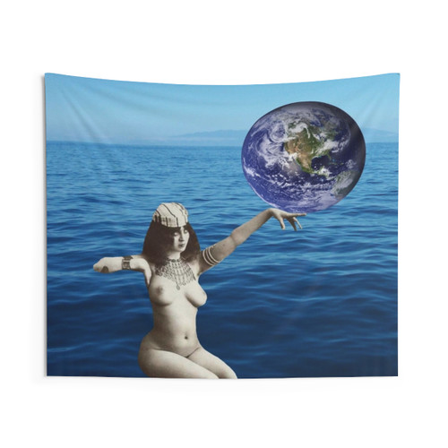 GAIA Tapestry - Colorful Fantasy Art Wall Hanging
