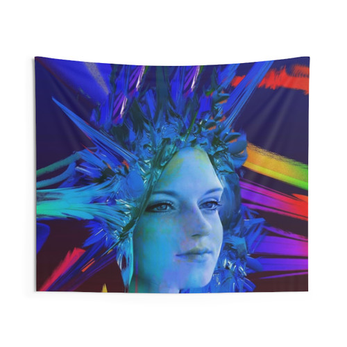 Cosmic Crystal Space Tapestry