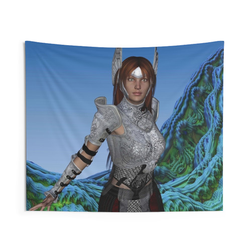 Colorful Amazonian Queen Tapestry Wall Decor