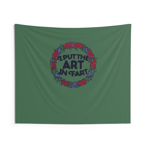Funny 'I Put the Art in Fart' Tapestry
