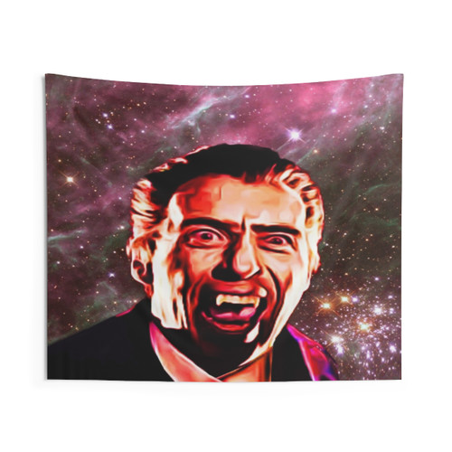 Count Dracula Tapestry - Gothic Horror Decor