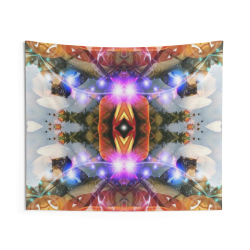Abstract Connection Tapestry - Colorful Wall Art