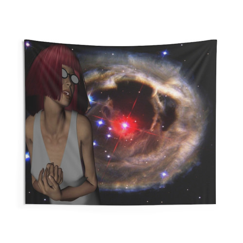 Cosmic Wonder Tapestry - Fantasy Wall Art