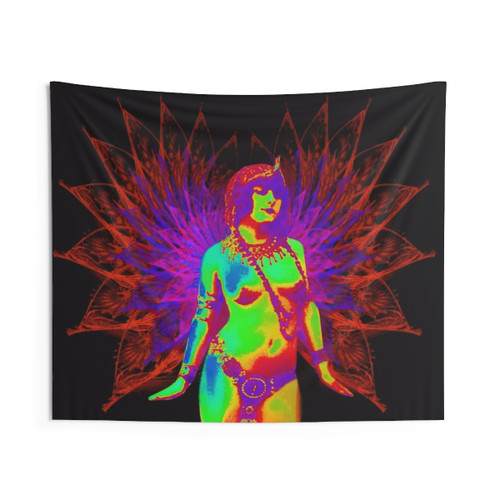 Exotic Angel Tapestry - Fantasy Wall Art
