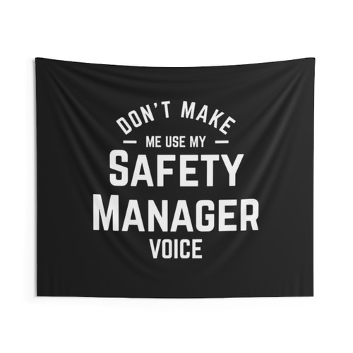 Safety Manager Tapestry - Occupational Gift