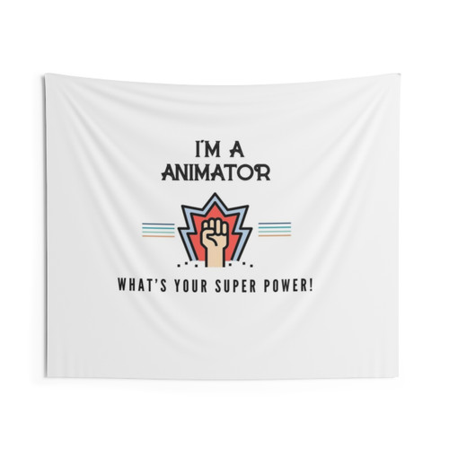 Colorful Animator Tapestry for Creative Home Decor