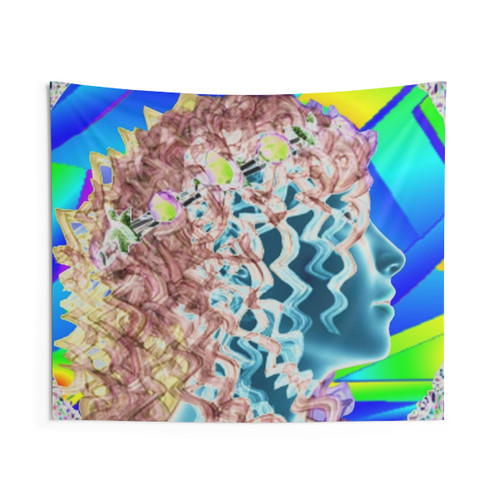 Psychedelic Boho Tapestry Wall Hanging