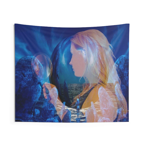 Reflection Dream Tapestry - Classic Fantasy Wall Art