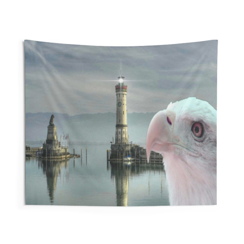 Eagle Eye Tapestry Wall Hanging