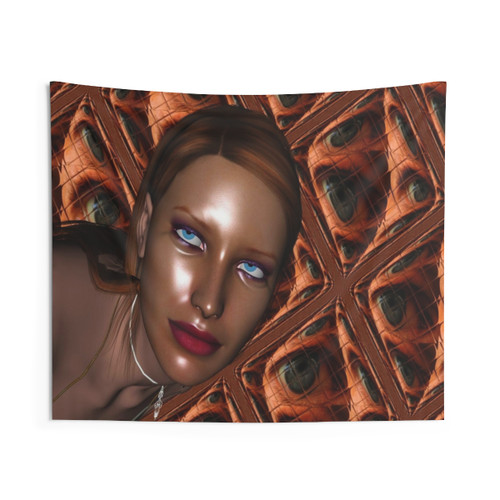 Surreal Eyes Tapestry - Fantasy Home Decor