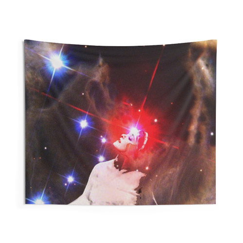 Dreamer Star Tapestry - Fantasy Wall Hanging Decor