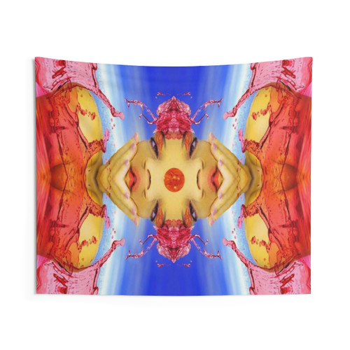 Spinning Top Tapestry - Vibrant and Surreal Wall Decor