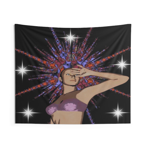 Stunning Star Woman Tapestry for Boho-Chic Decor