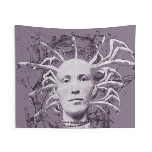 Scorpion Goddess Fantasy Tapestry Wall Decor