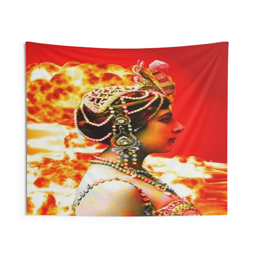 Mata Hari Fantasy Tapestry - Colorful Abstract and Surreal Design