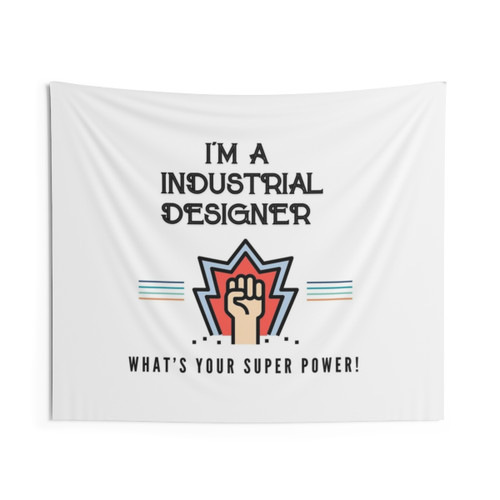Industrial Designer Tapestry Wall Hanging