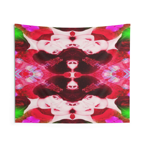 Dream Time Reflection Abstract Tapestry