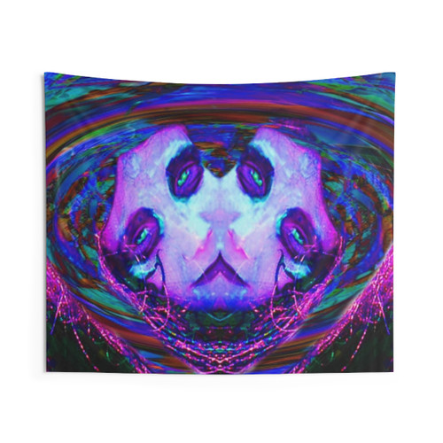 Mask of Chaos Fantasy Tapestry