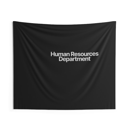 Funny Human Resources Department Tapestry