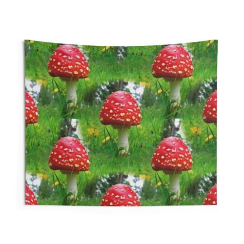 Fly Agaric Mushroom Tapestry