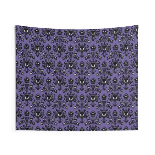 Haunted Mansion Wallpaper Tapestry - Disney Home Decor