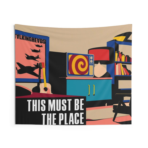 Talking Heads 'This Must Be The Place' Tapestry