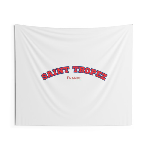 Saint Tropez Tapestry - Vibrant Travel-Themed Wall Decor