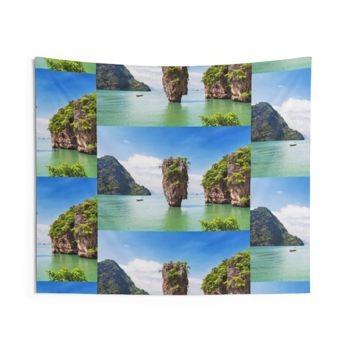 Thailand Beach Tapestry for Travel Lovers