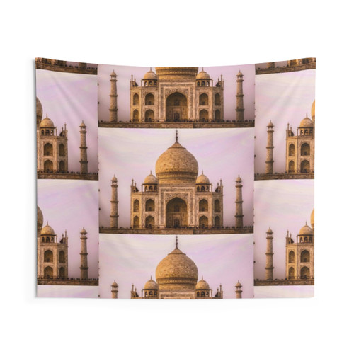 Taj Mahal Tapestry - Stunning Wall Art for Travel Enthusiasts