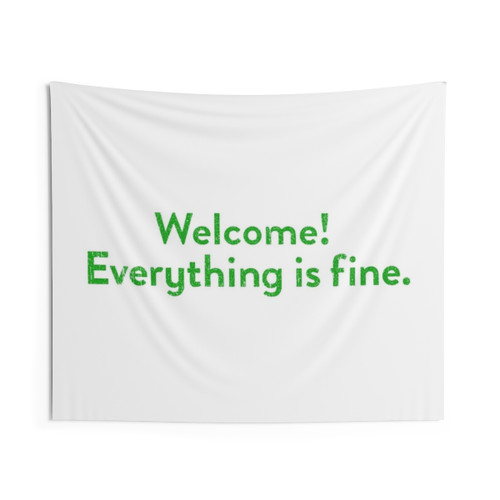 The Good Place Tapestry - Everything Is Fine Wall Art