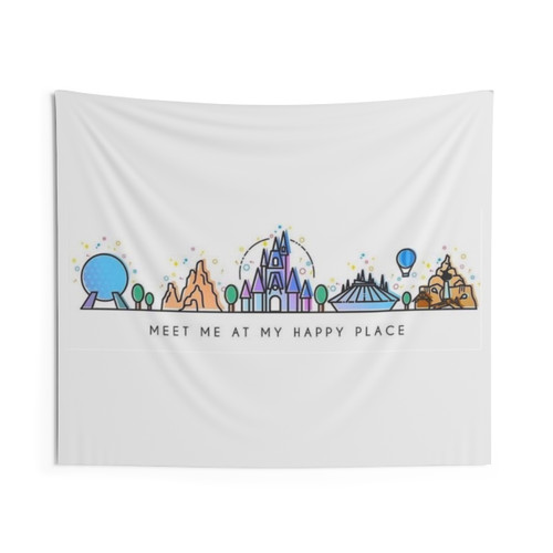 Fantasy Castle Tapestry for Your Happy Place