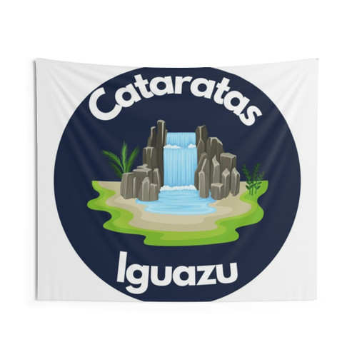 Iguazu Falls Tapestry - Beautiful Argentina Nature Wall Art