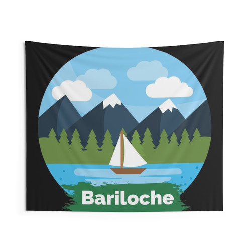Bariloche Argentina Tapestry featuring beautiful mountain scenery