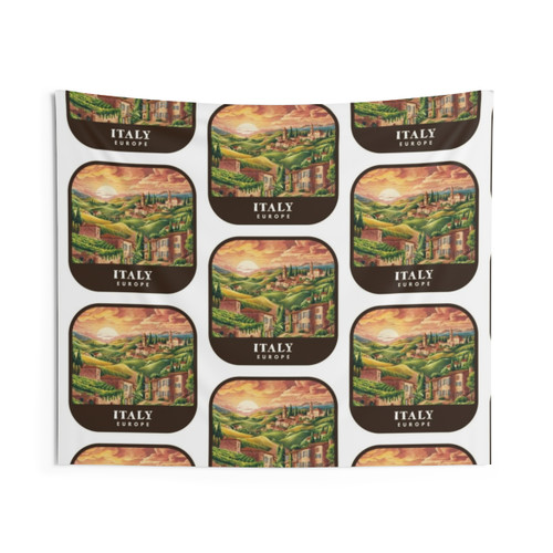 Italy Travel Destination Tapestry