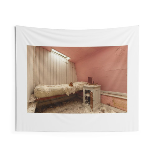 Pink Bedroom Tapestry - Urban Exploration Fine Art