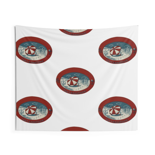 Vintage Tapestry Featuring Scenic Torremolinos, Spain