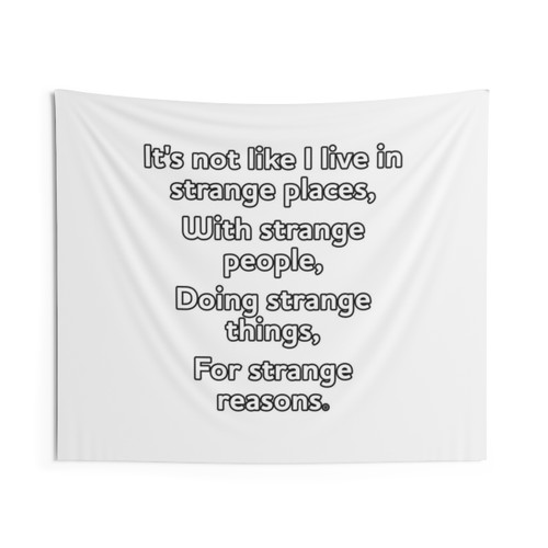Strange People Tapestry - Unique Wall Hanging Decor