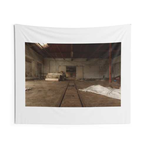 Green Factory Urbex Tapestry