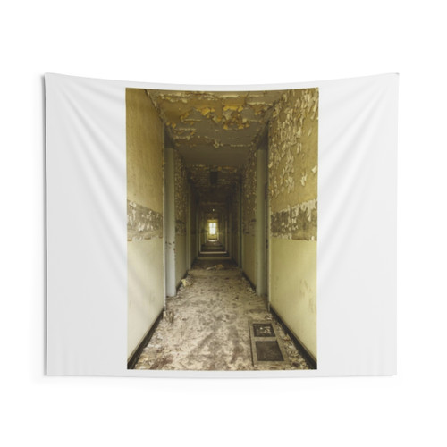 I Am a Ghost Urbex Tapestry