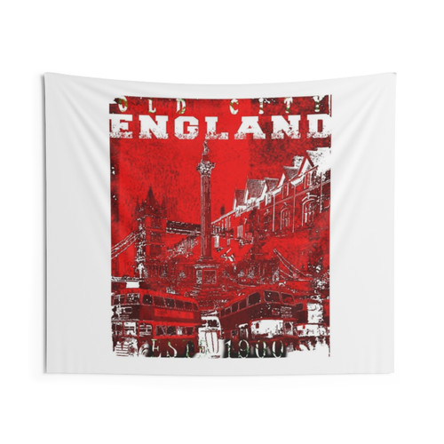 Old City England Travel Tapestry