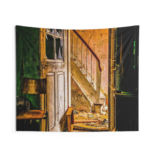 Lost Places Abstract Art Tapestry