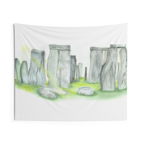 Great Britain Stonehenge Tapestry Artwork